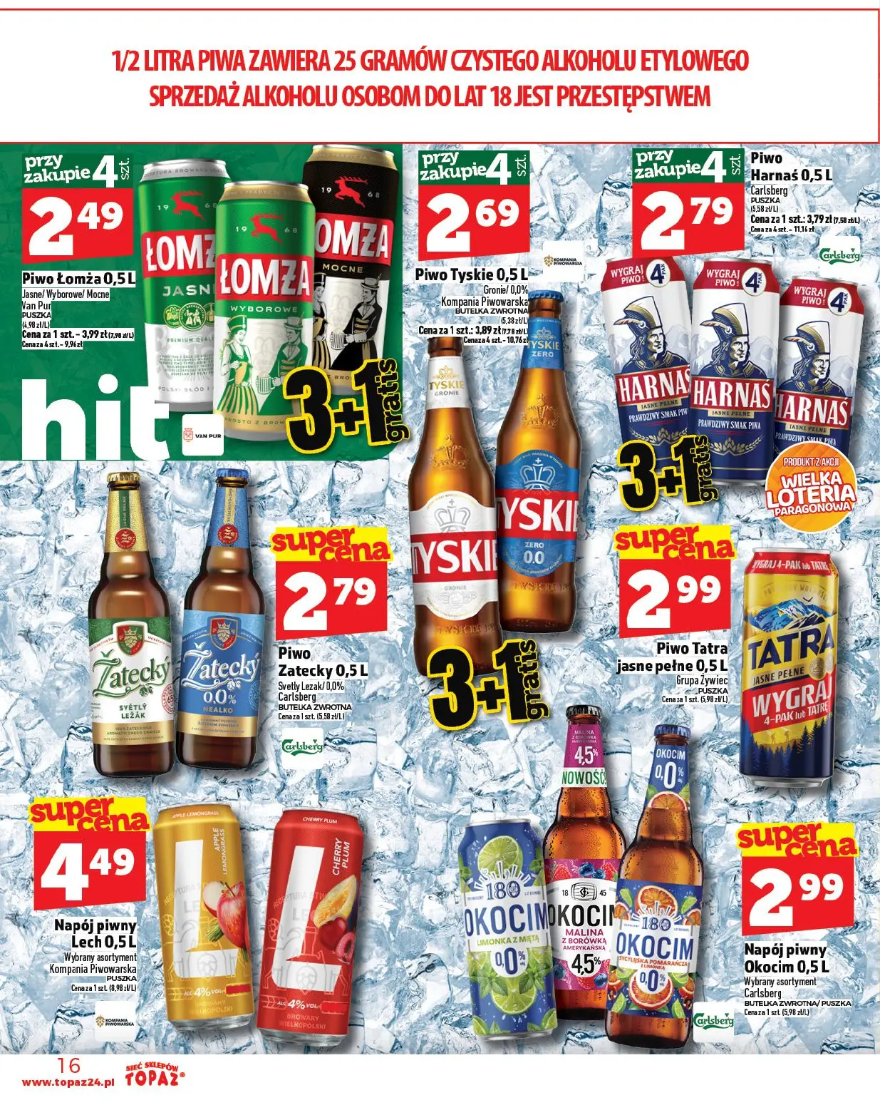 gazetka promocyjna Topaz Stara Wieś - otwarcie - Strona 16