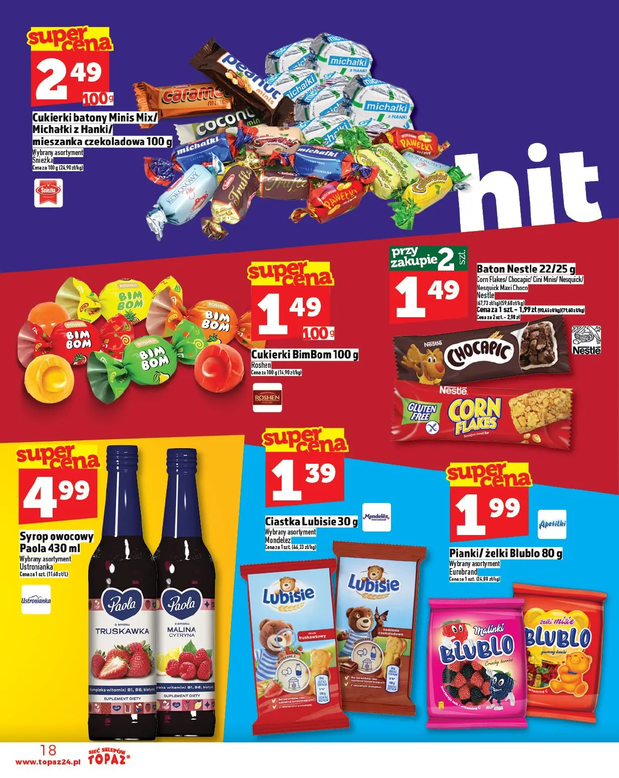 gazetka promocyjna Topaz Stara Wieś - otwarcie - Strona 18
