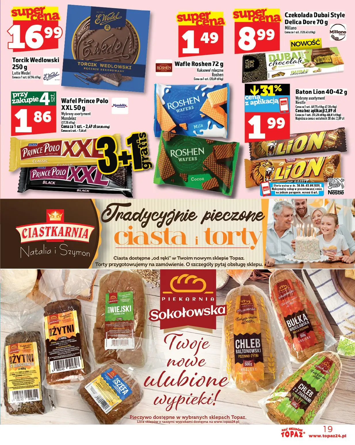 gazetka promocyjna Topaz Stara Wieś - otwarcie - Strona 19