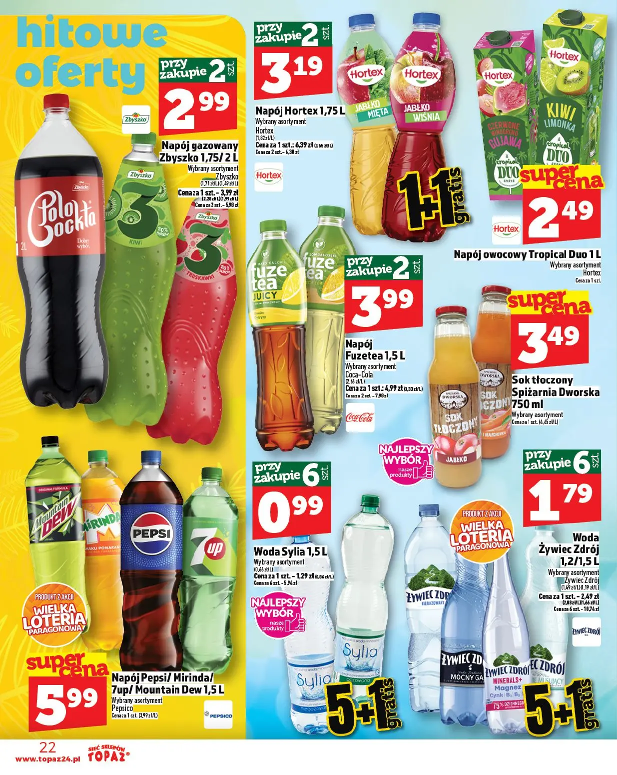 gazetka promocyjna Topaz Stara Wieś - otwarcie - Strona 22