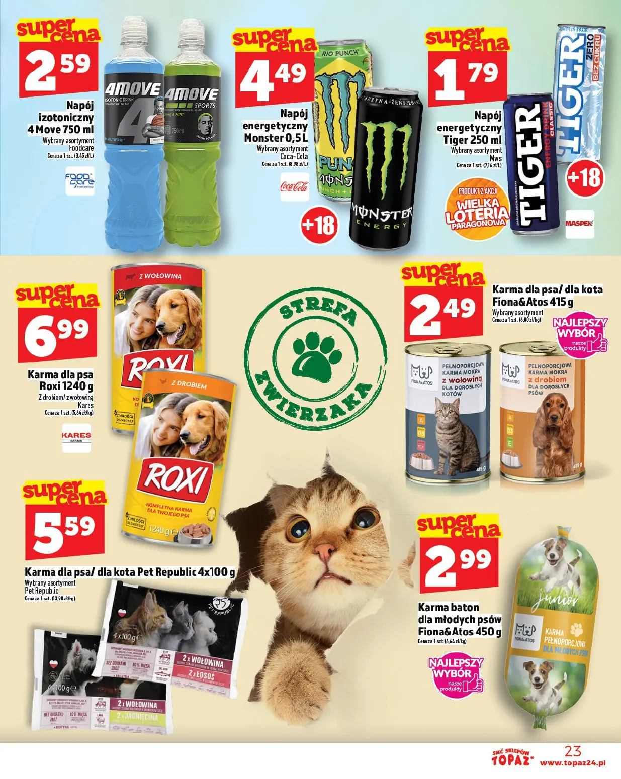 gazetka promocyjna Topaz Stara Wieś - otwarcie - Strona 23