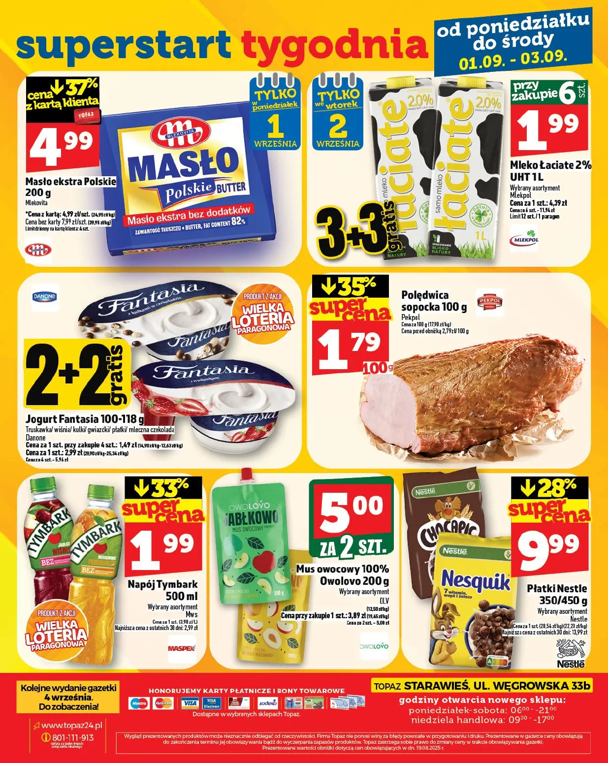 gazetka promocyjna Topaz Stara Wieś - otwarcie - Strona 28