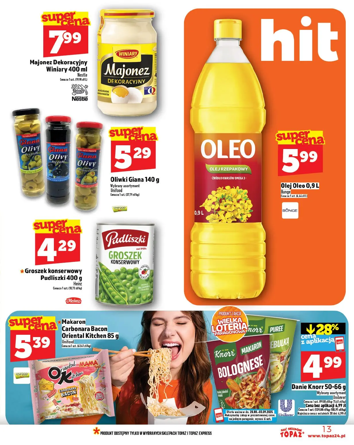 gazetka promocyjna Topaz Warszawa - Strona 13