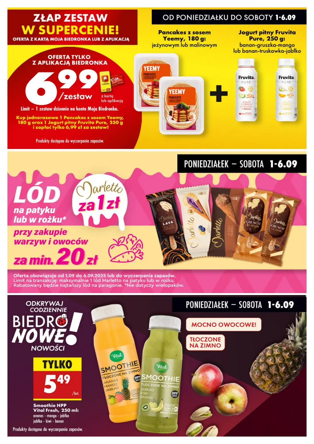 gazetka promocyjna Biedronka Biedronkowe oszczędności - Strona 3