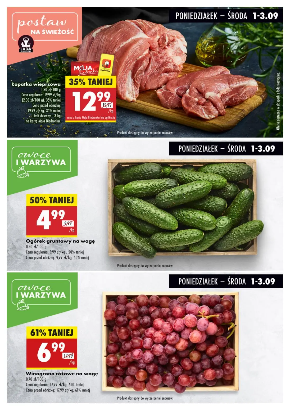 gazetka promocyjna Biedronka Biedronkowe oszczędności - Strona 7