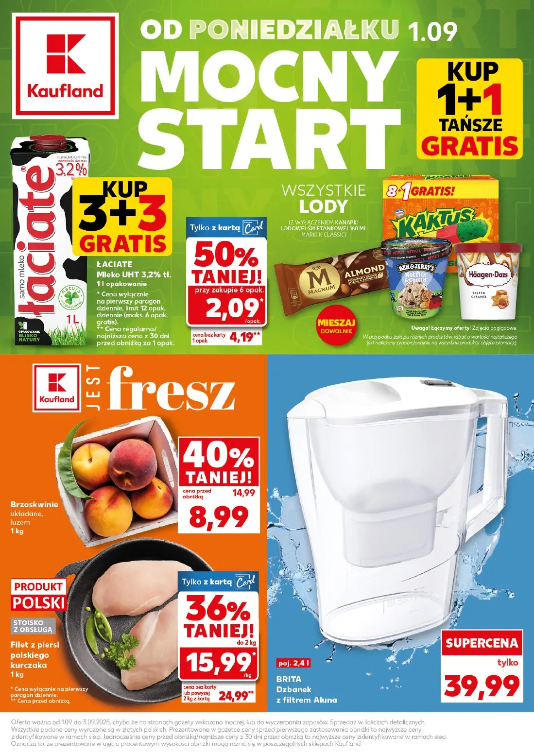 gazetka promocyjna Kaufland Mocny start - Strona 1