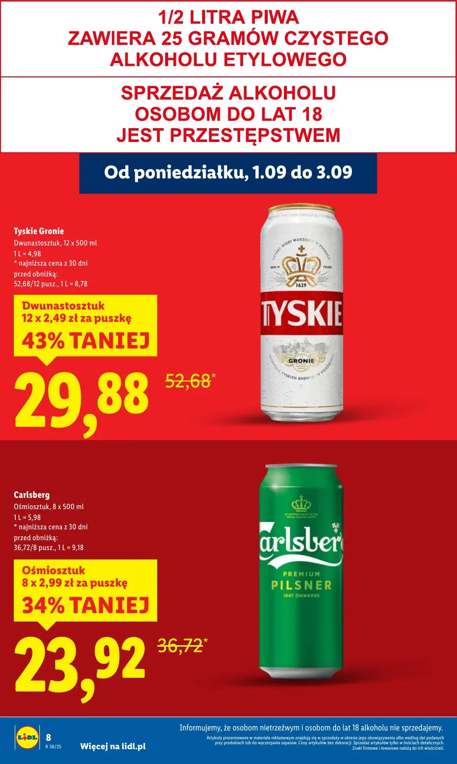gazetka promocyjna LIDL Od poniedziałku - Strona 8