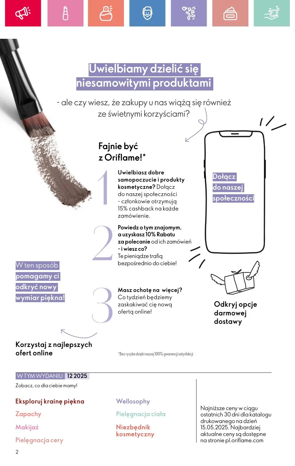 gazetka promocyjna ORIFLAME Uwolnij swoją wyobraźnię - Strona 2
