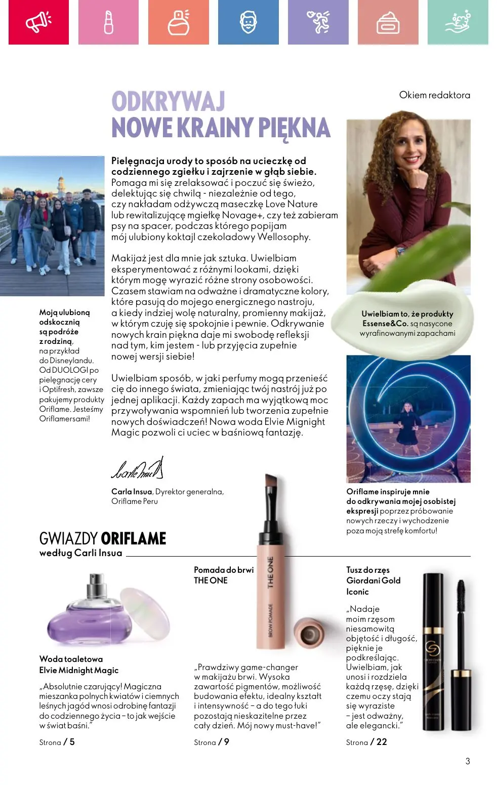 gazetka promocyjna ORIFLAME Uwolnij swoją wyobraźnię - Strona 3