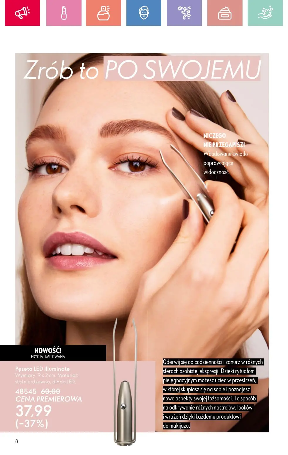 gazetka promocyjna ORIFLAME Uwolnij swoją wyobraźnię - Strona 8