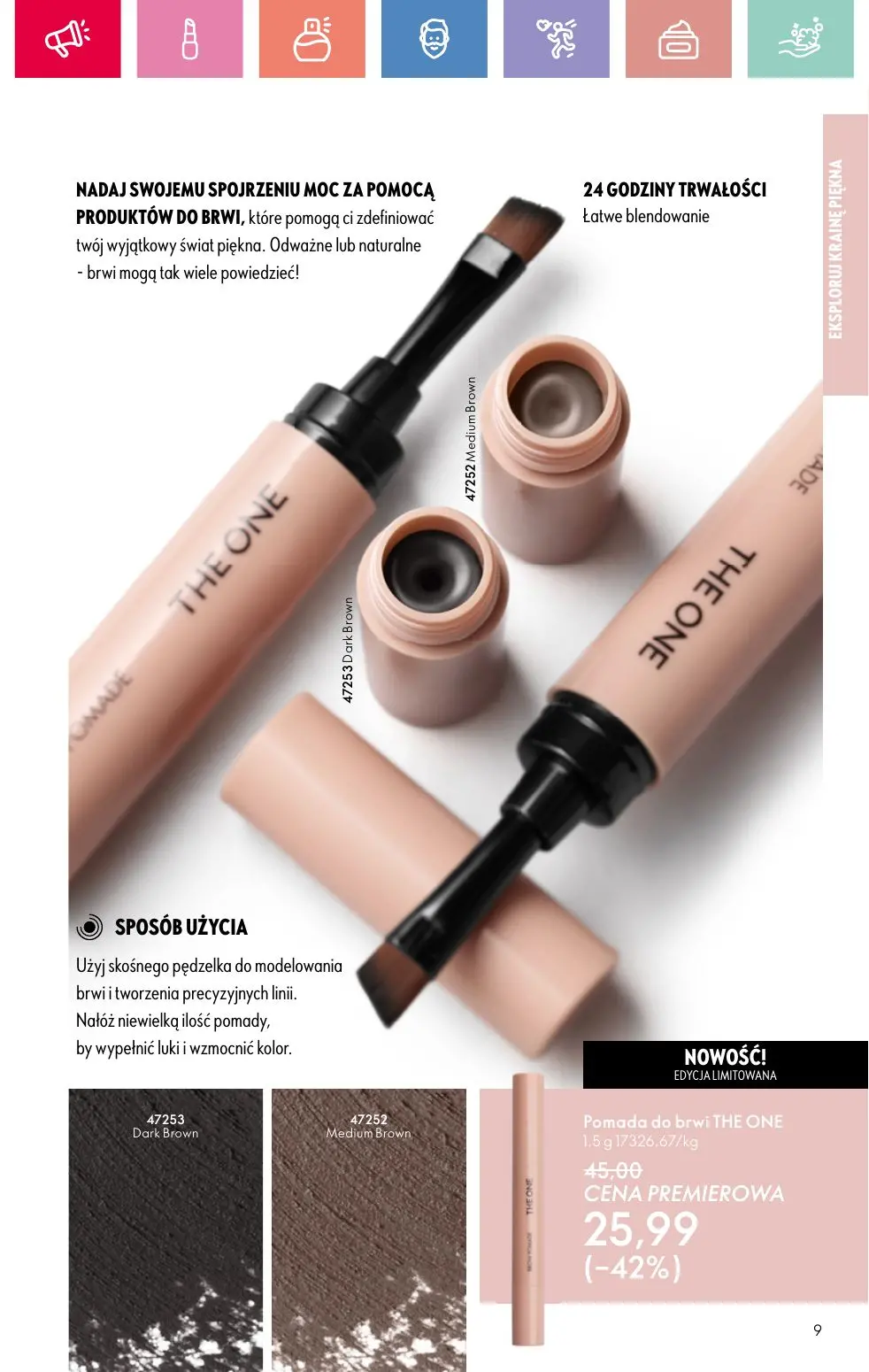 gazetka promocyjna ORIFLAME Uwolnij swoją wyobraźnię - Strona 9