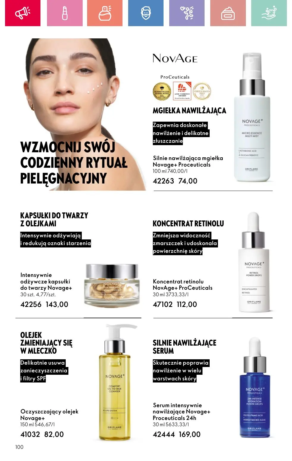 gazetka promocyjna ORIFLAME Uwolnij swoją wyobraźnię - Strona 100