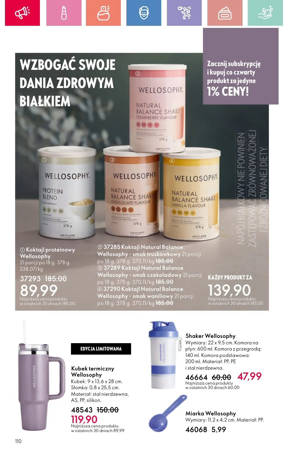 gazetka promocyjna ORIFLAME Uwolnij swoją wyobraźnię - Strona 110