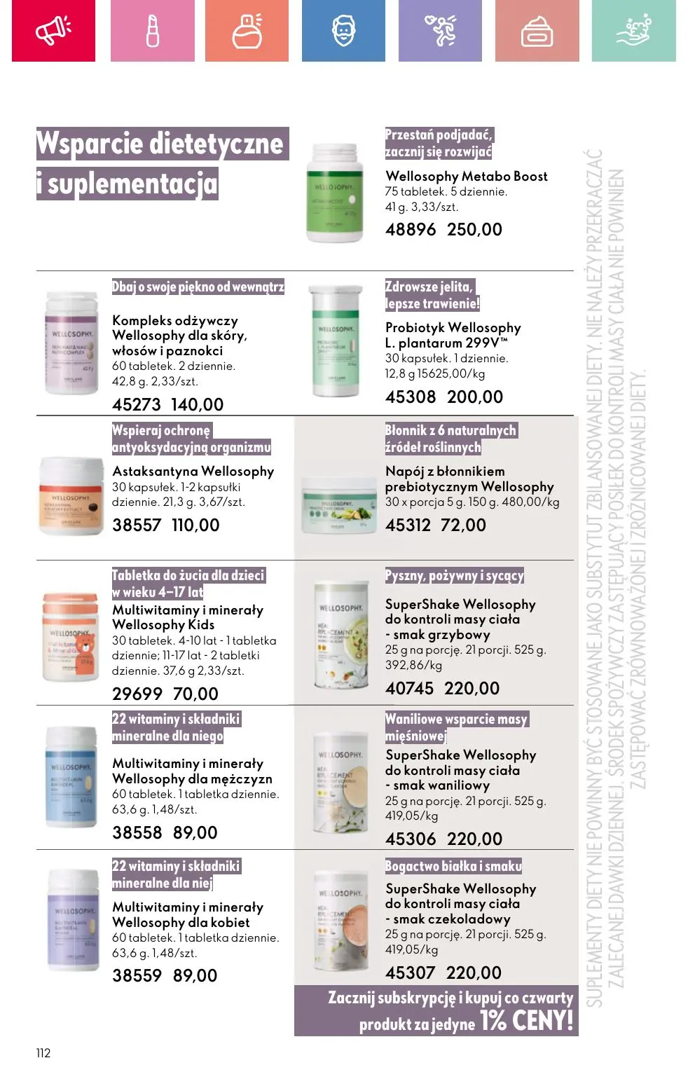 gazetka promocyjna ORIFLAME Uwolnij swoją wyobraźnię - Strona 112