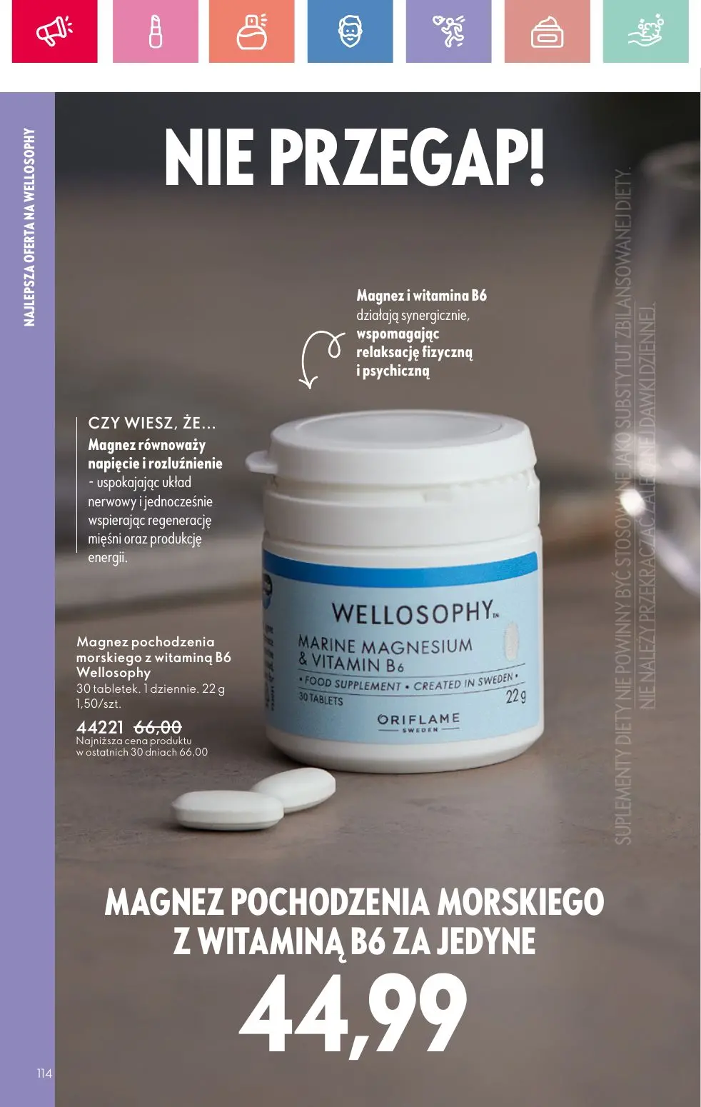gazetka promocyjna ORIFLAME Uwolnij swoją wyobraźnię - Strona 114