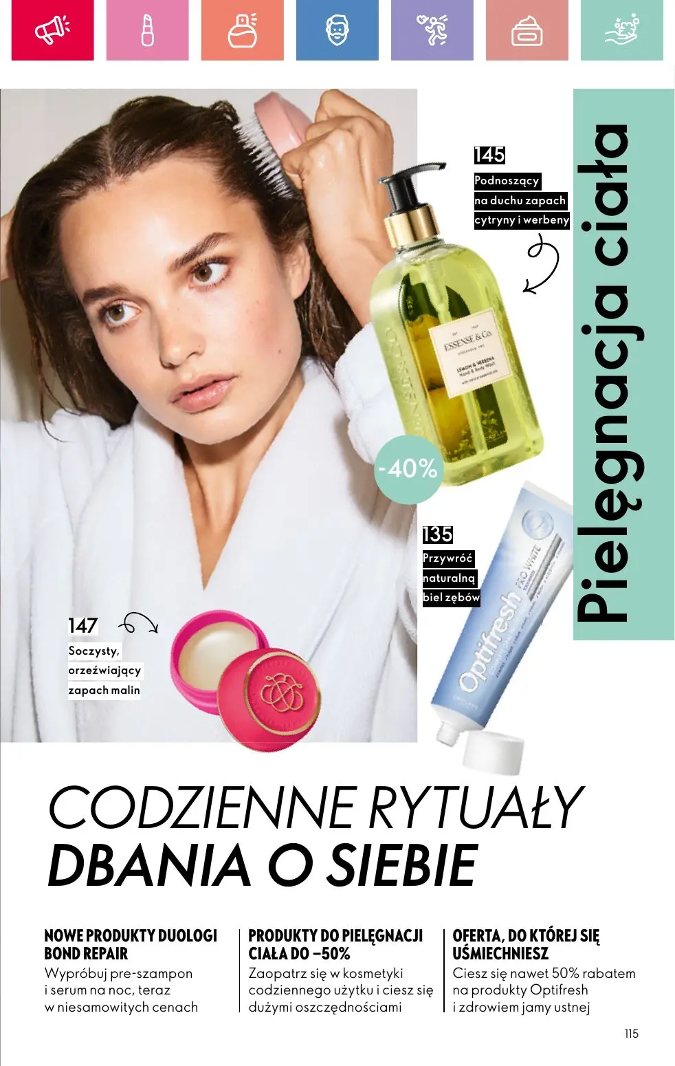 gazetka promocyjna ORIFLAME Uwolnij swoją wyobraźnię - Strona 115