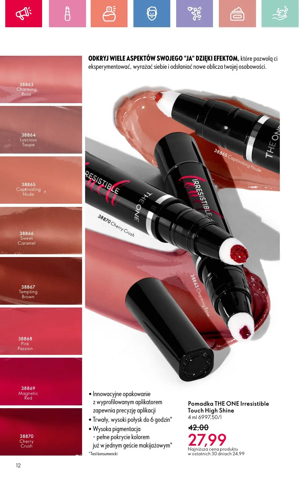 gazetka promocyjna ORIFLAME Uwolnij swoją wyobraźnię - Strona 12