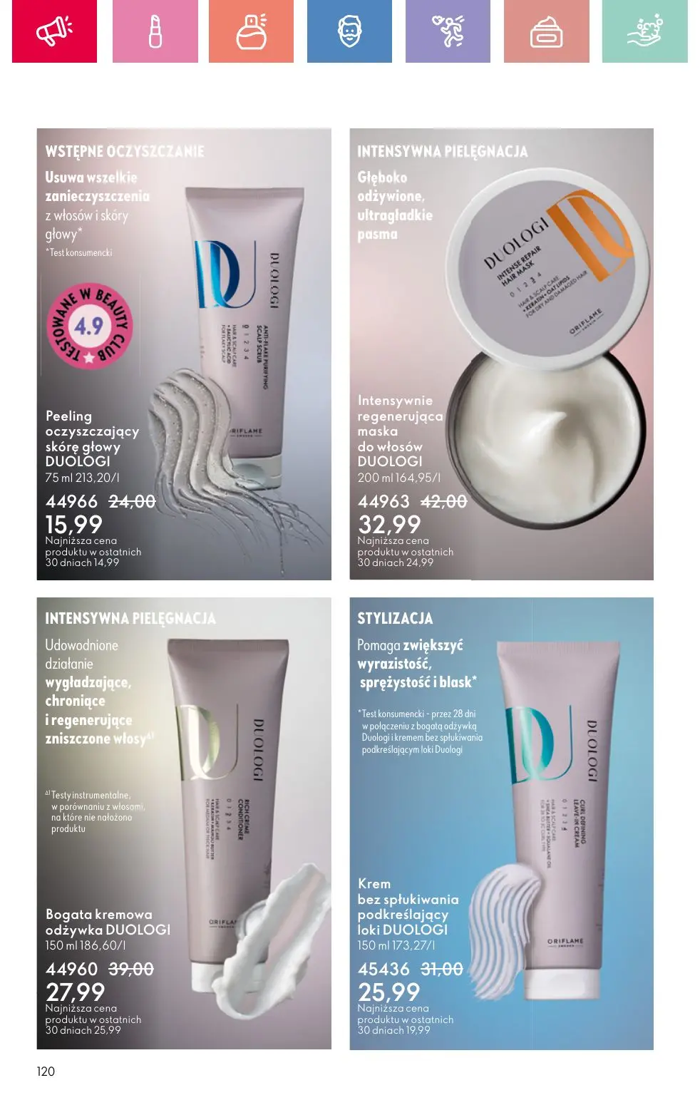 gazetka promocyjna ORIFLAME Uwolnij swoją wyobraźnię - Strona 120