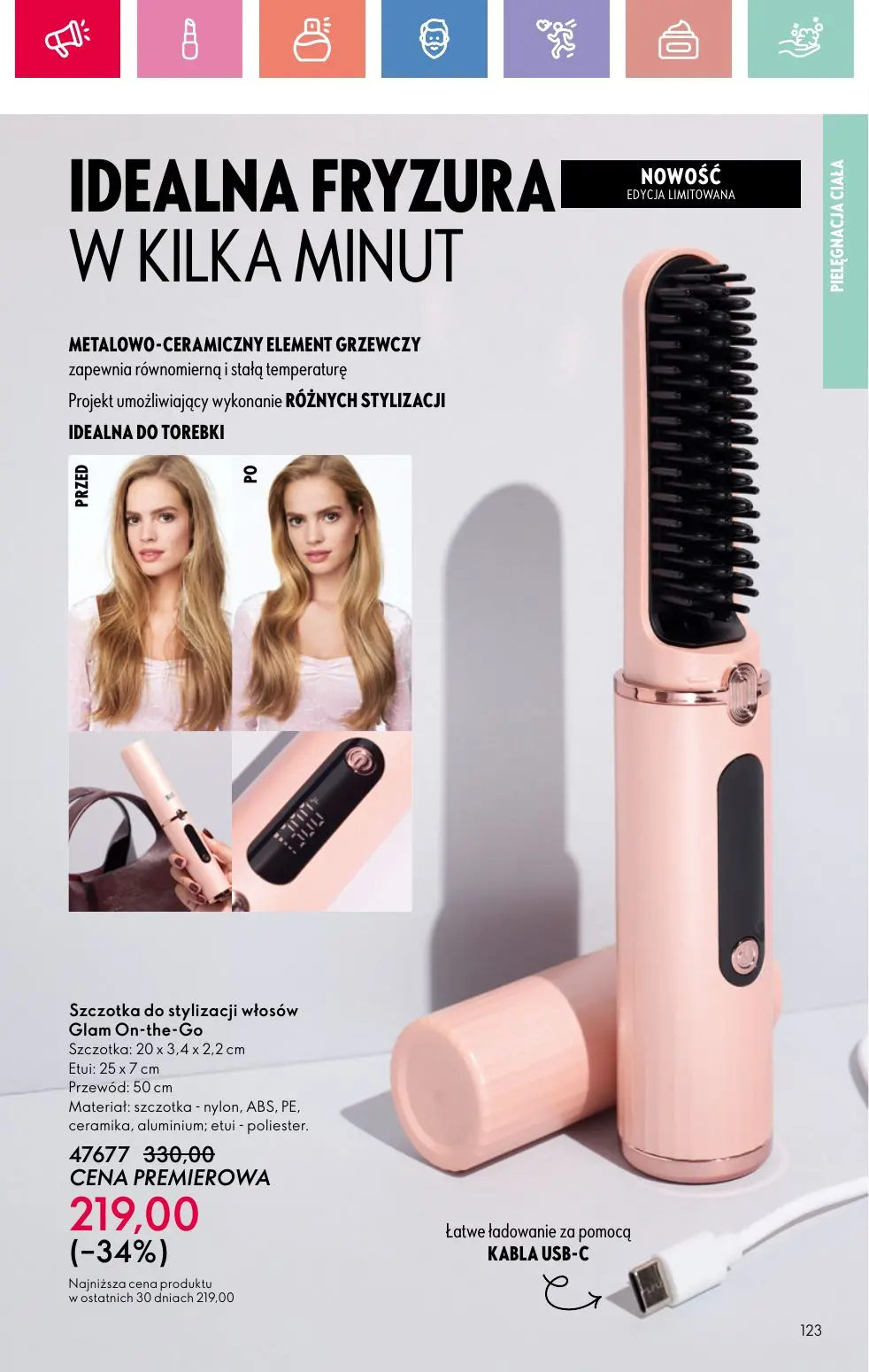 gazetka promocyjna ORIFLAME Uwolnij swoją wyobraźnię - Strona 123