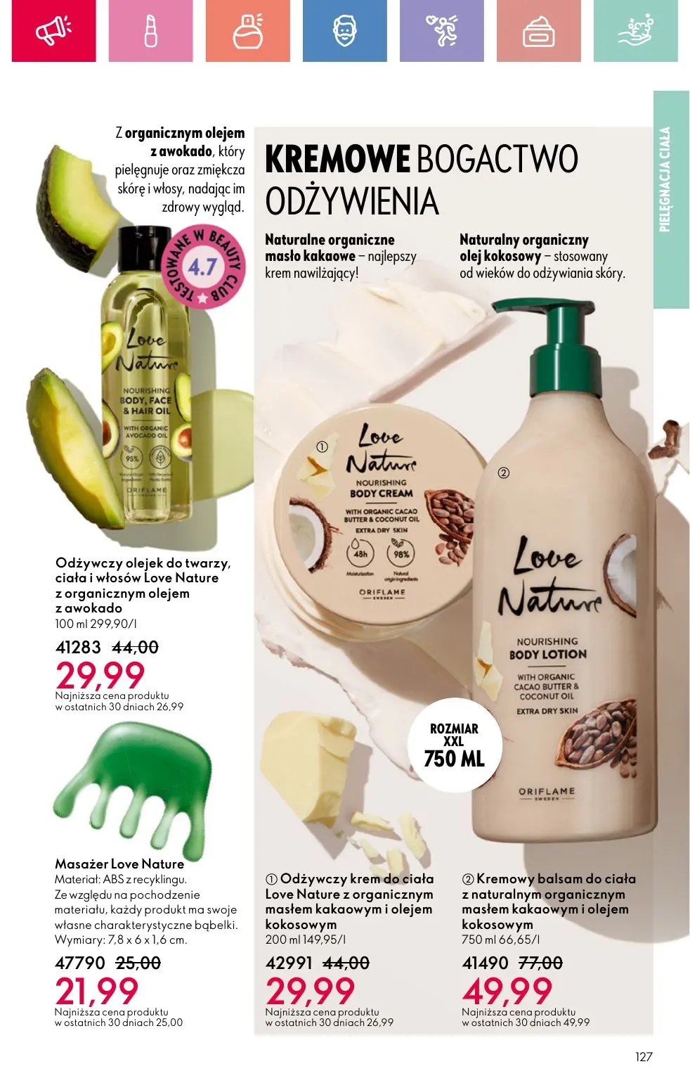 gazetka promocyjna ORIFLAME Uwolnij swoją wyobraźnię - Strona 127