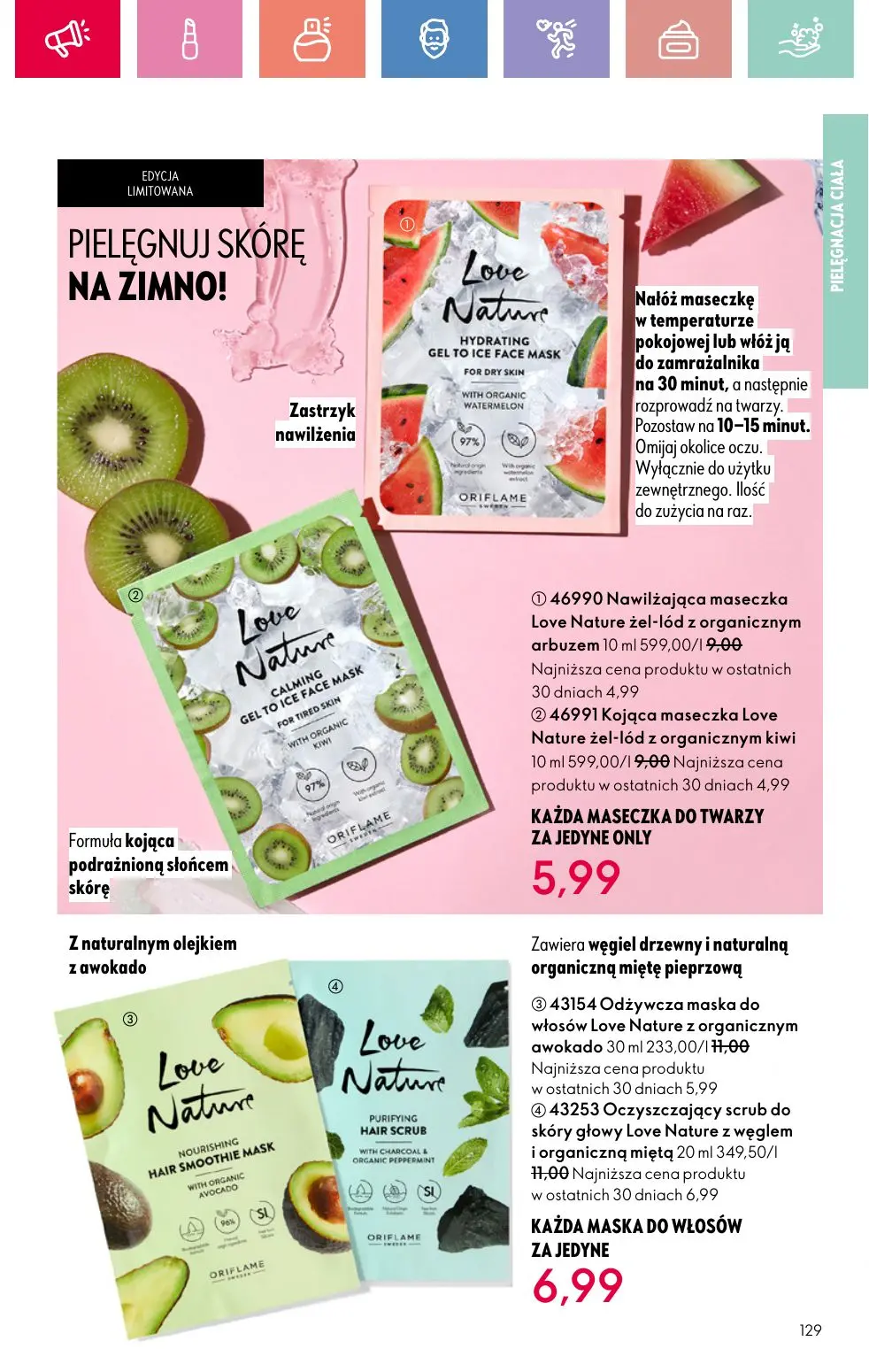 gazetka promocyjna ORIFLAME Uwolnij swoją wyobraźnię - Strona 129