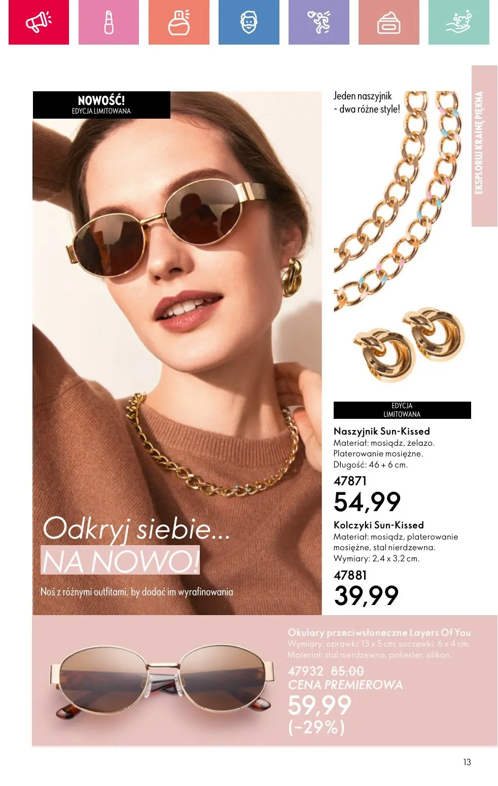 gazetka promocyjna ORIFLAME Uwolnij swoją wyobraźnię - Strona 13