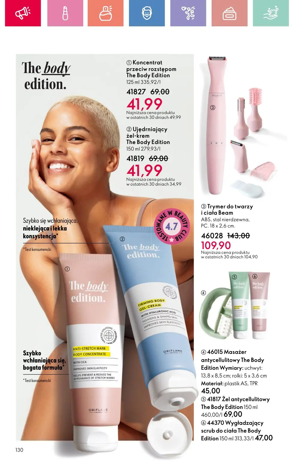 gazetka promocyjna ORIFLAME Uwolnij swoją wyobraźnię - Strona 130
