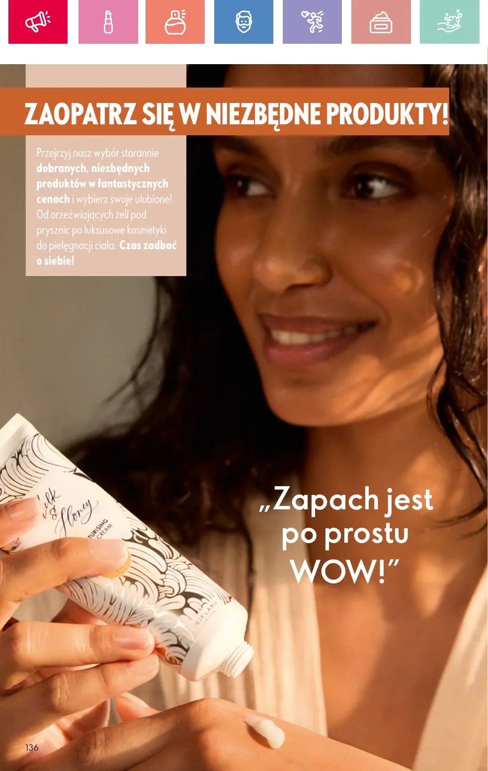 gazetka promocyjna ORIFLAME Uwolnij swoją wyobraźnię - Strona 136