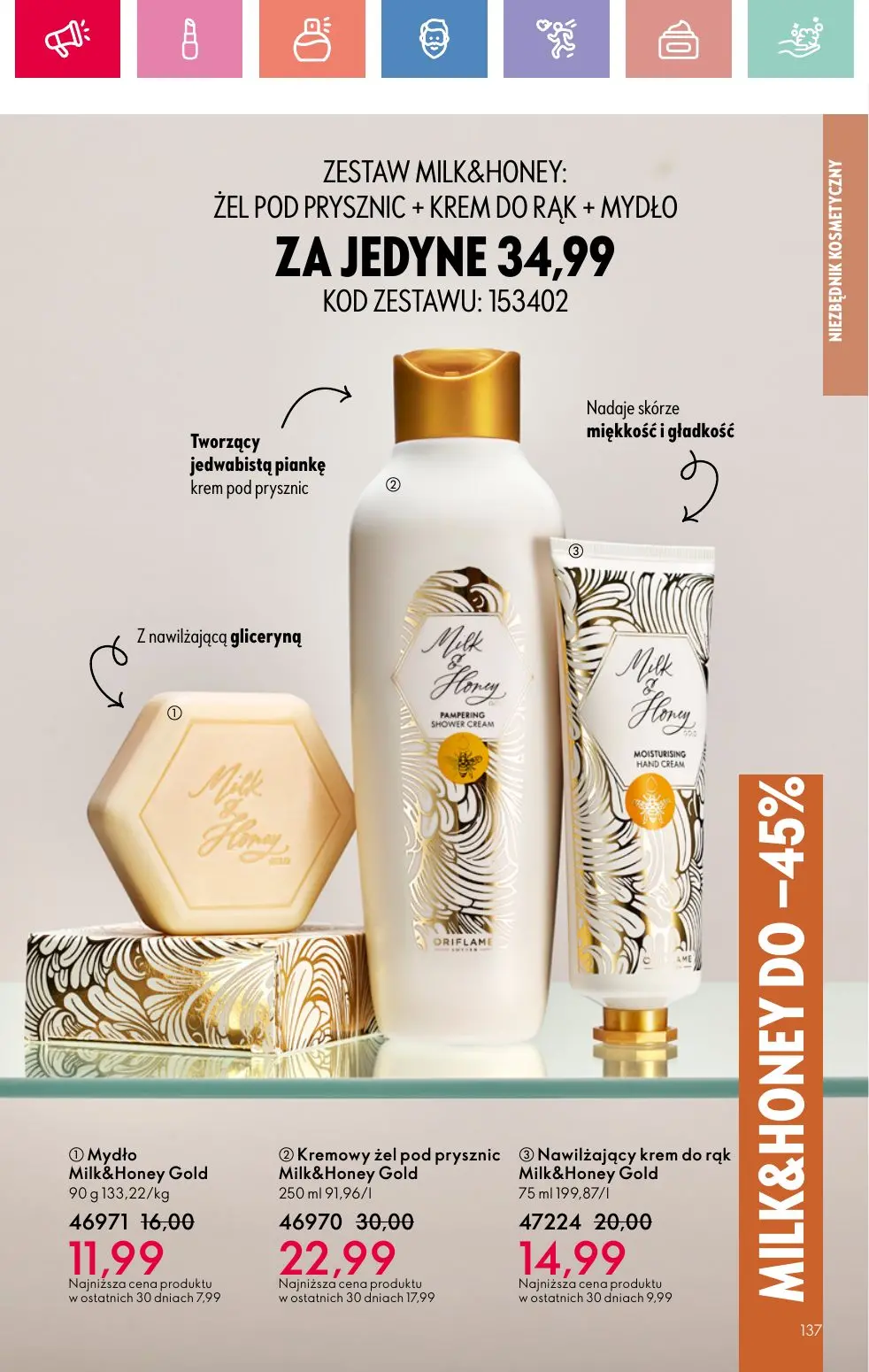 gazetka promocyjna ORIFLAME Uwolnij swoją wyobraźnię - Strona 137