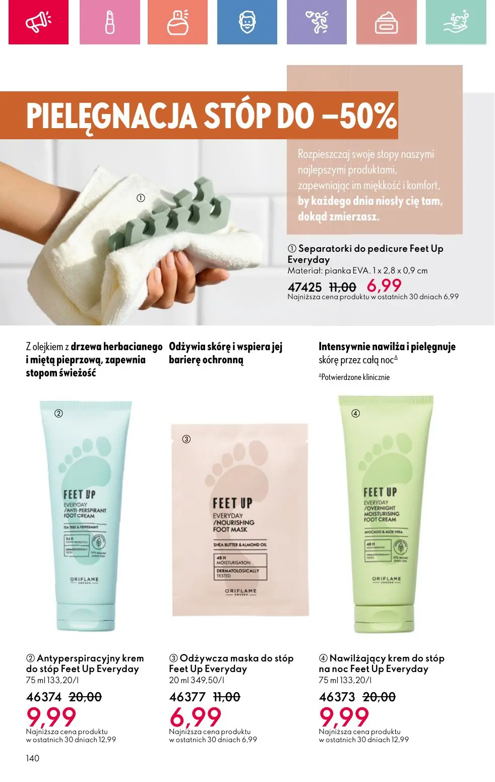gazetka promocyjna ORIFLAME Uwolnij swoją wyobraźnię - Strona 140