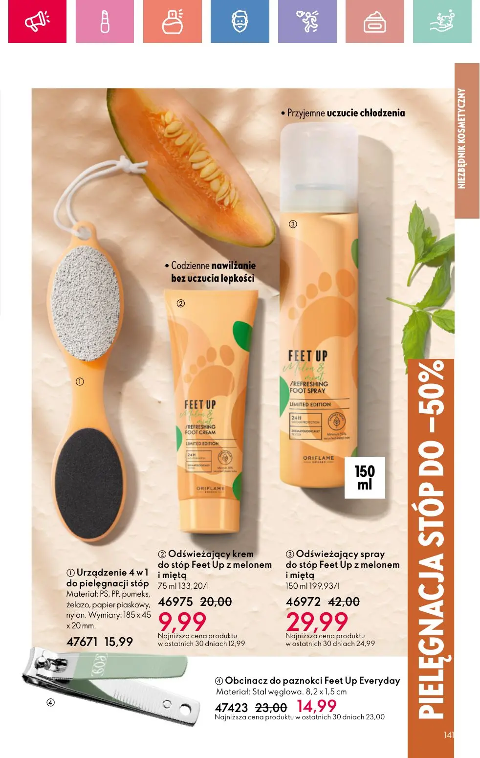gazetka promocyjna ORIFLAME Uwolnij swoją wyobraźnię - Strona 141