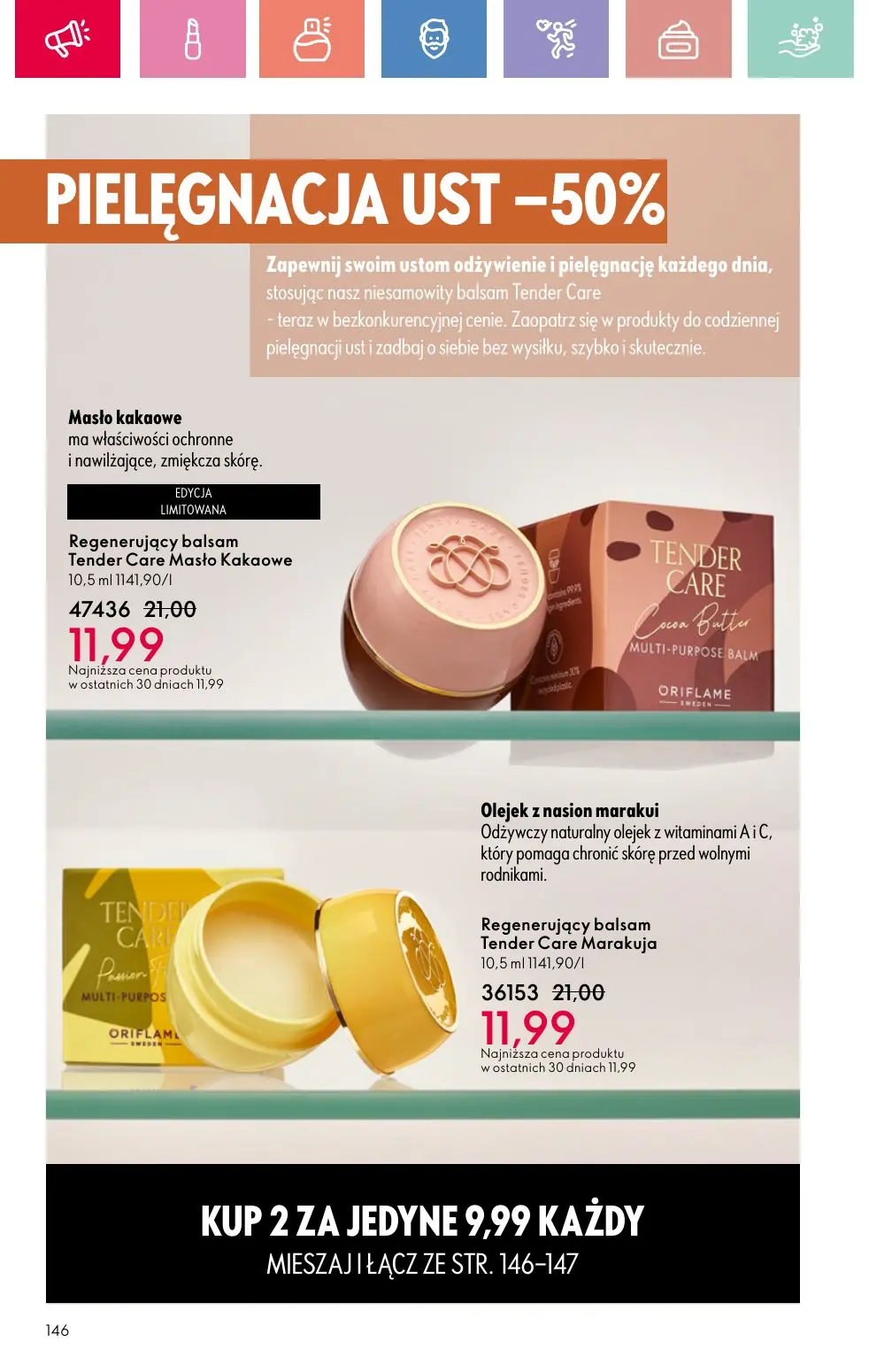 gazetka promocyjna ORIFLAME Uwolnij swoją wyobraźnię - Strona 146