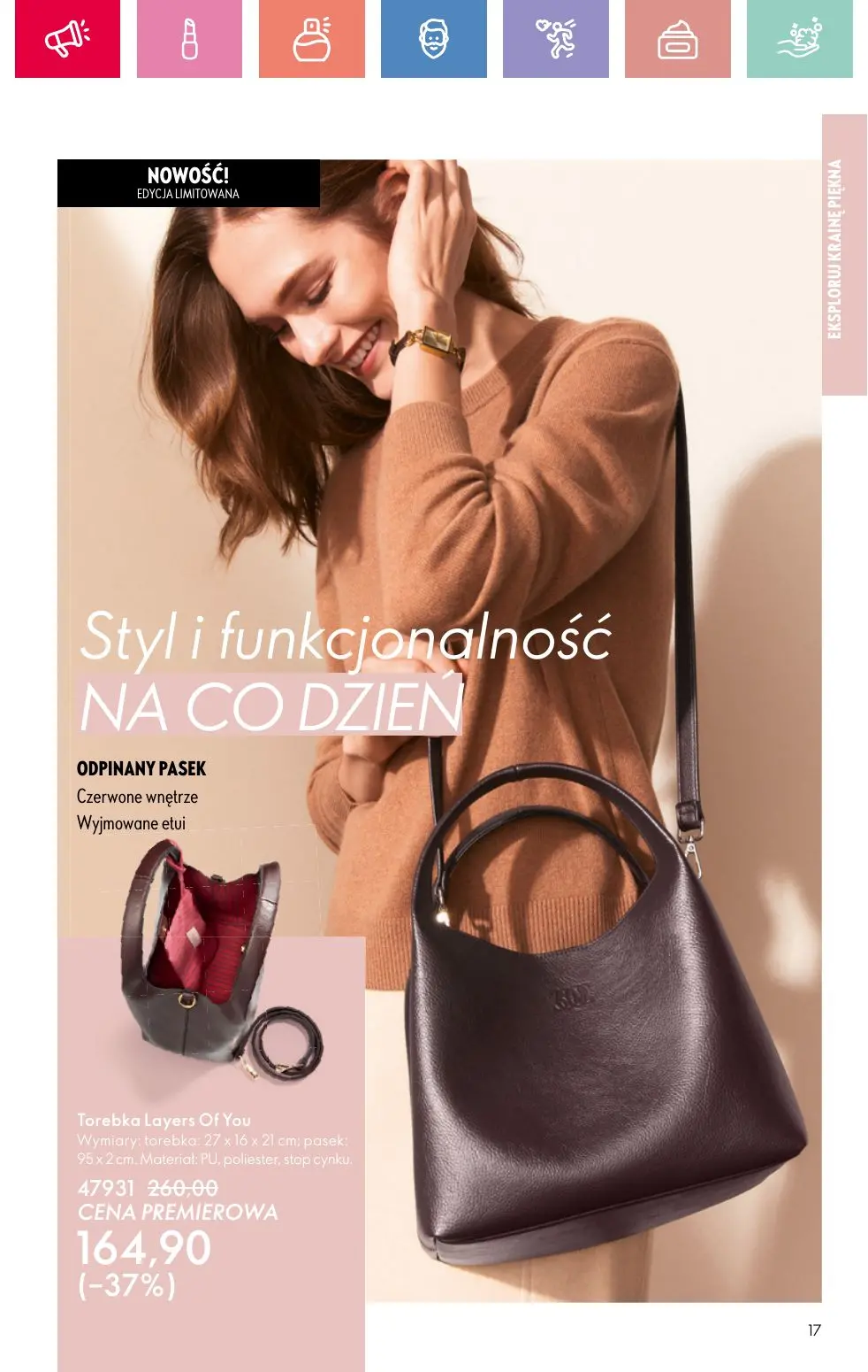 gazetka promocyjna ORIFLAME Uwolnij swoją wyobraźnię - Strona 17