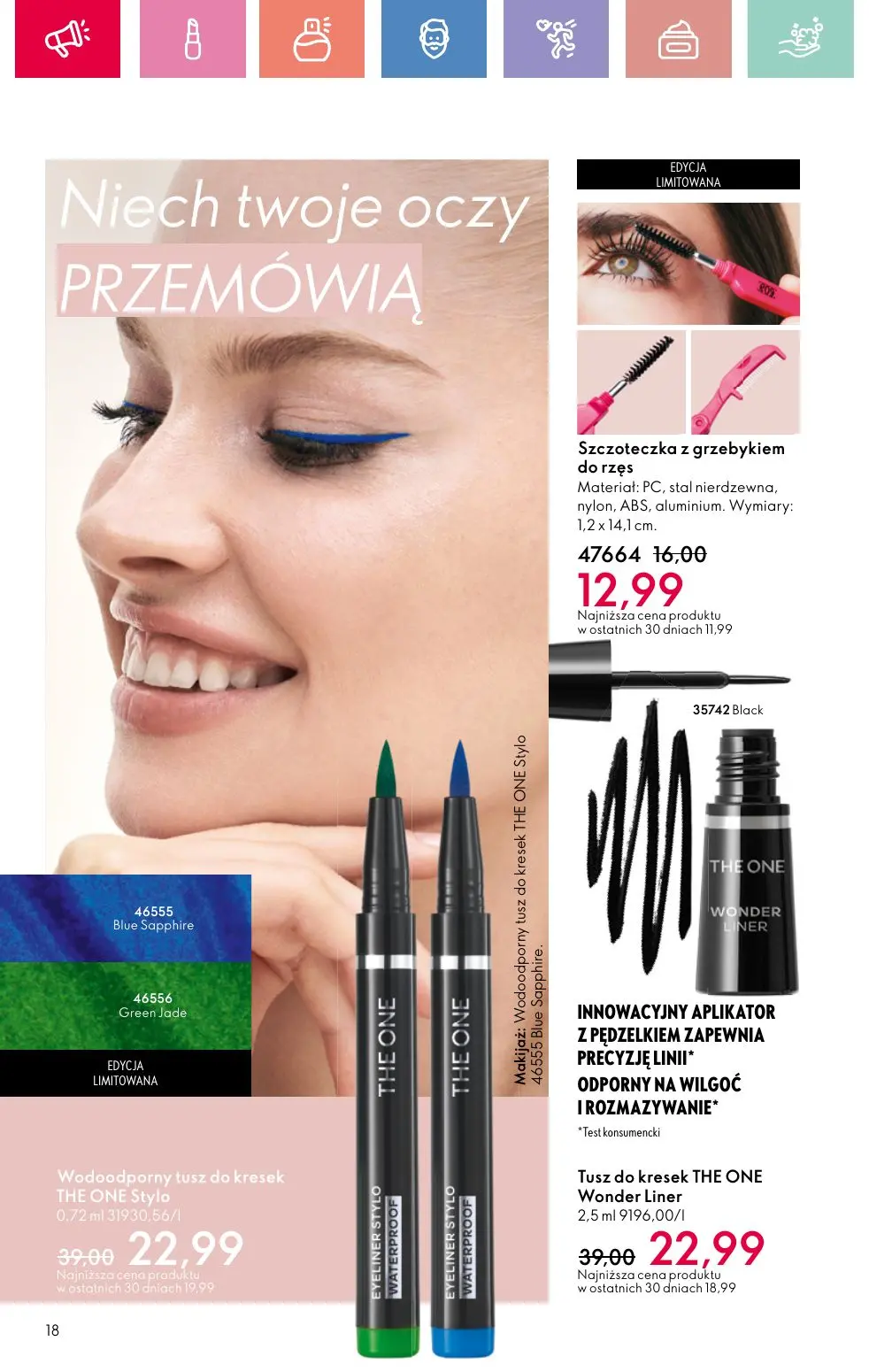 gazetka promocyjna ORIFLAME Uwolnij swoją wyobraźnię - Strona 18