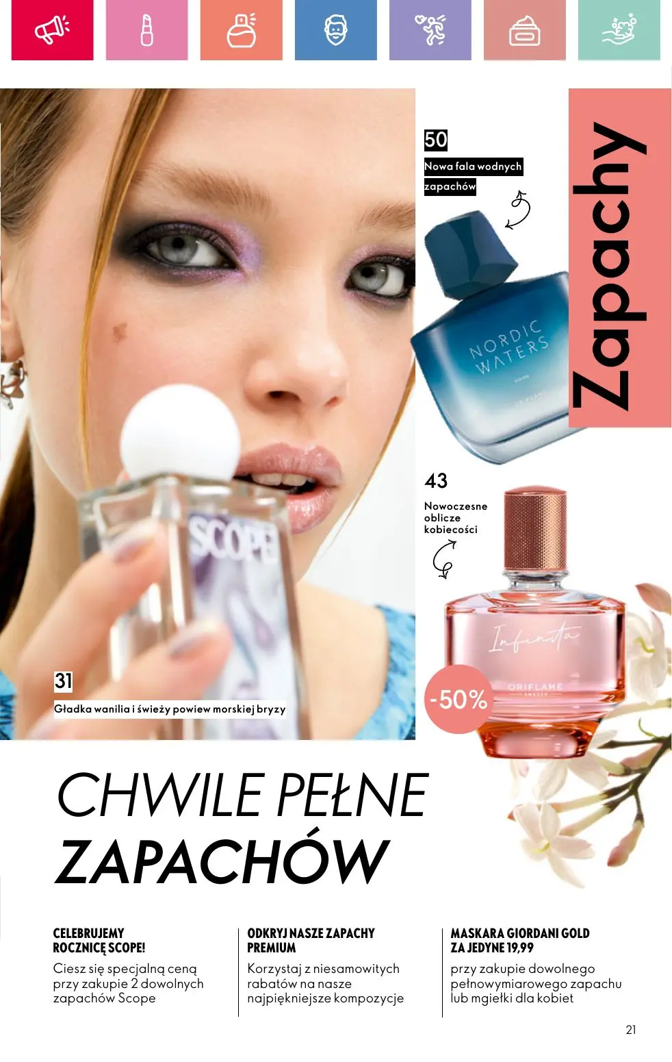 gazetka promocyjna ORIFLAME Uwolnij swoją wyobraźnię - Strona 21