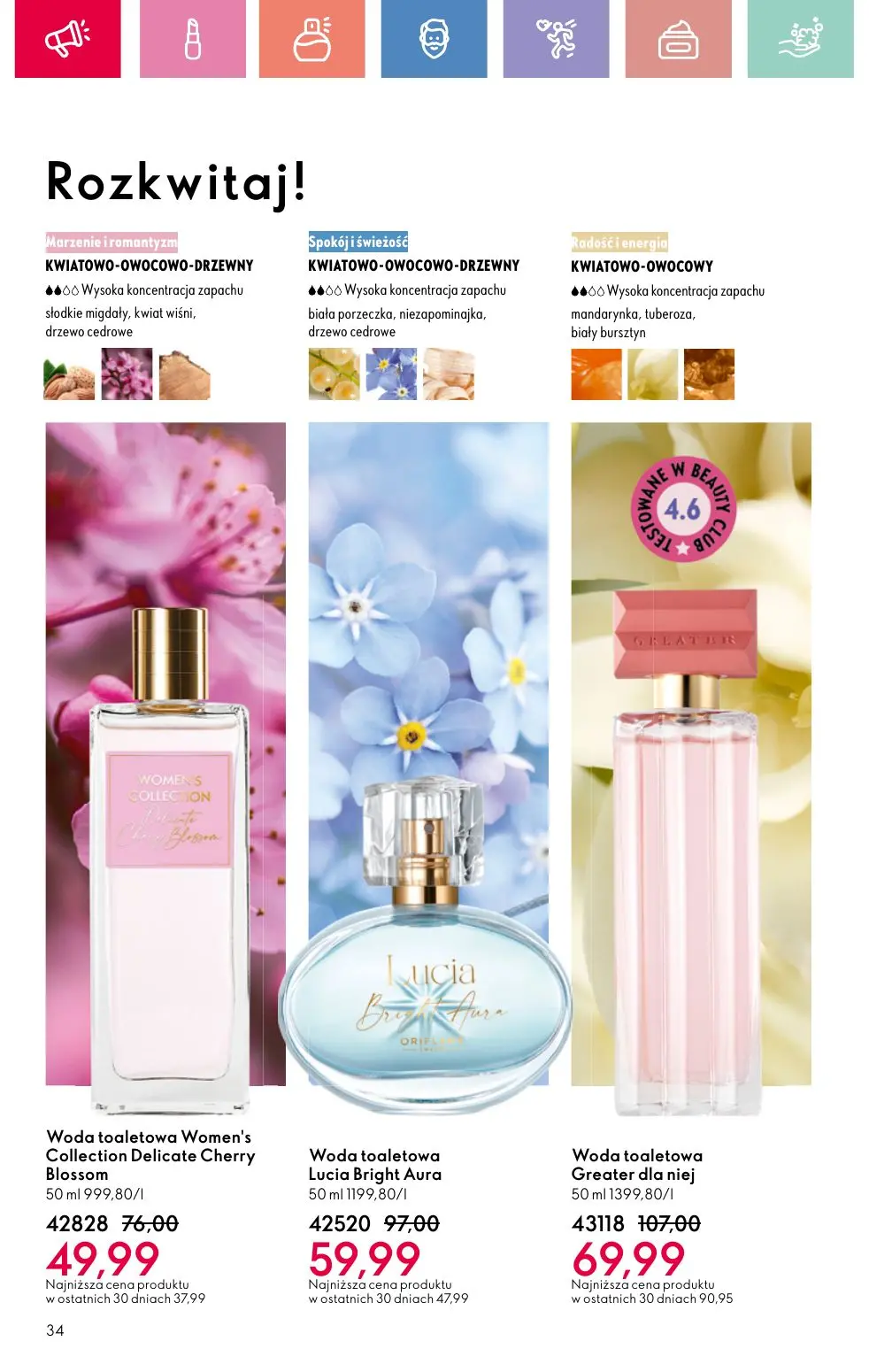 gazetka promocyjna ORIFLAME Uwolnij swoją wyobraźnię - Strona 34