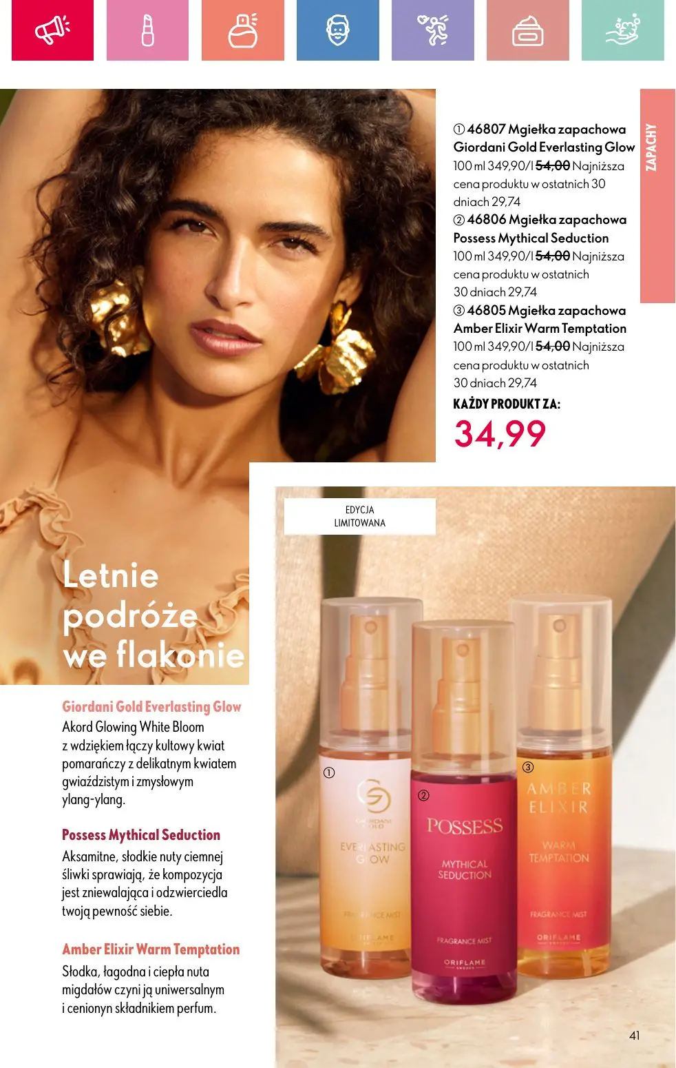 gazetka promocyjna ORIFLAME Uwolnij swoją wyobraźnię - Strona 41