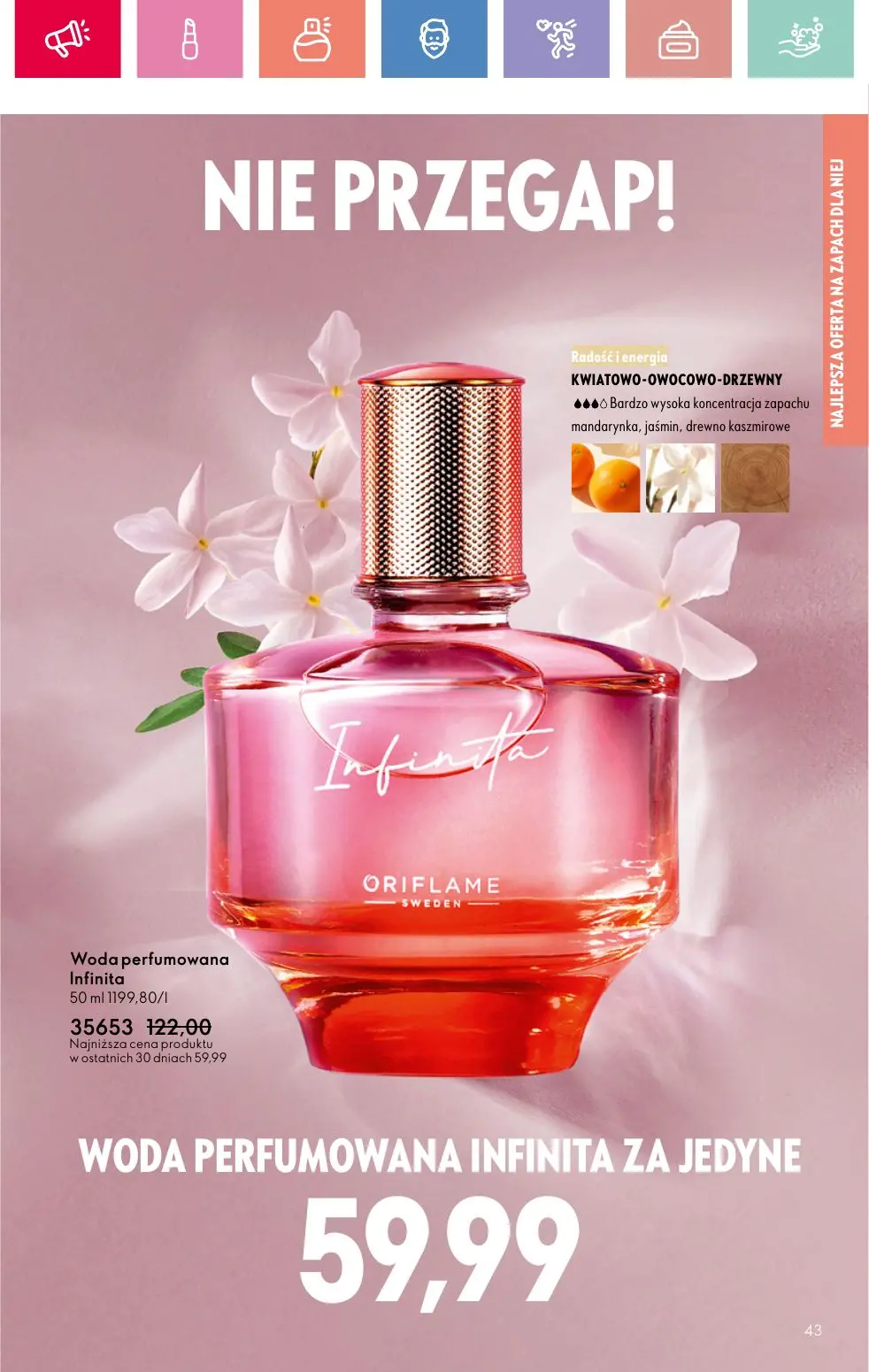 gazetka promocyjna ORIFLAME Uwolnij swoją wyobraźnię - Strona 43