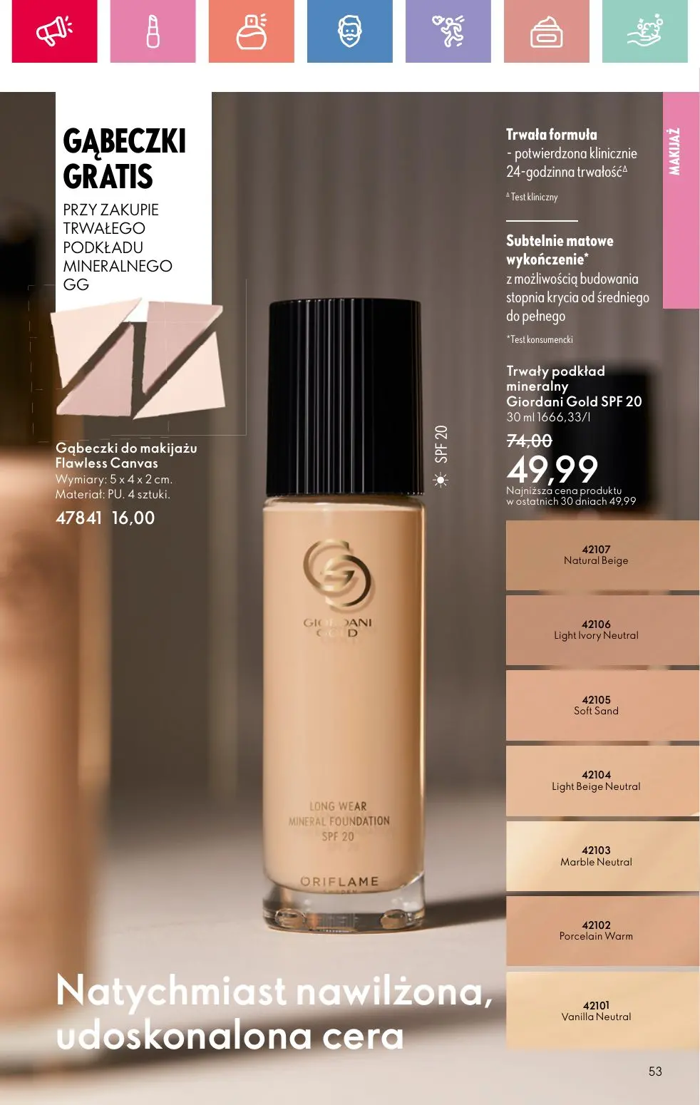 gazetka promocyjna ORIFLAME Uwolnij swoją wyobraźnię - Strona 53