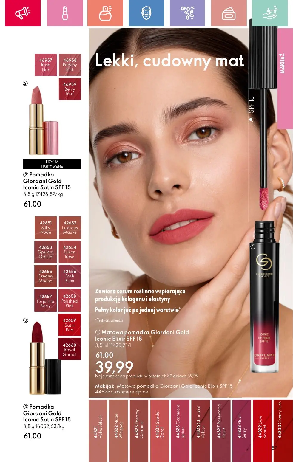 gazetka promocyjna ORIFLAME Uwolnij swoją wyobraźnię - Strona 57