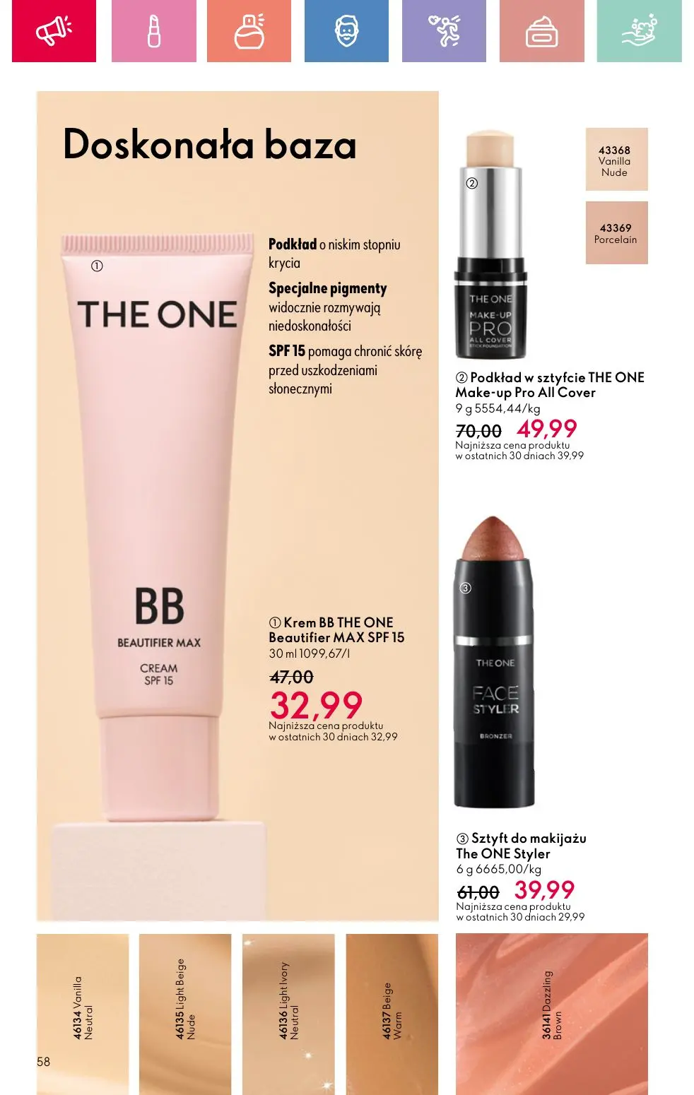 gazetka promocyjna ORIFLAME Uwolnij swoją wyobraźnię - Strona 58
