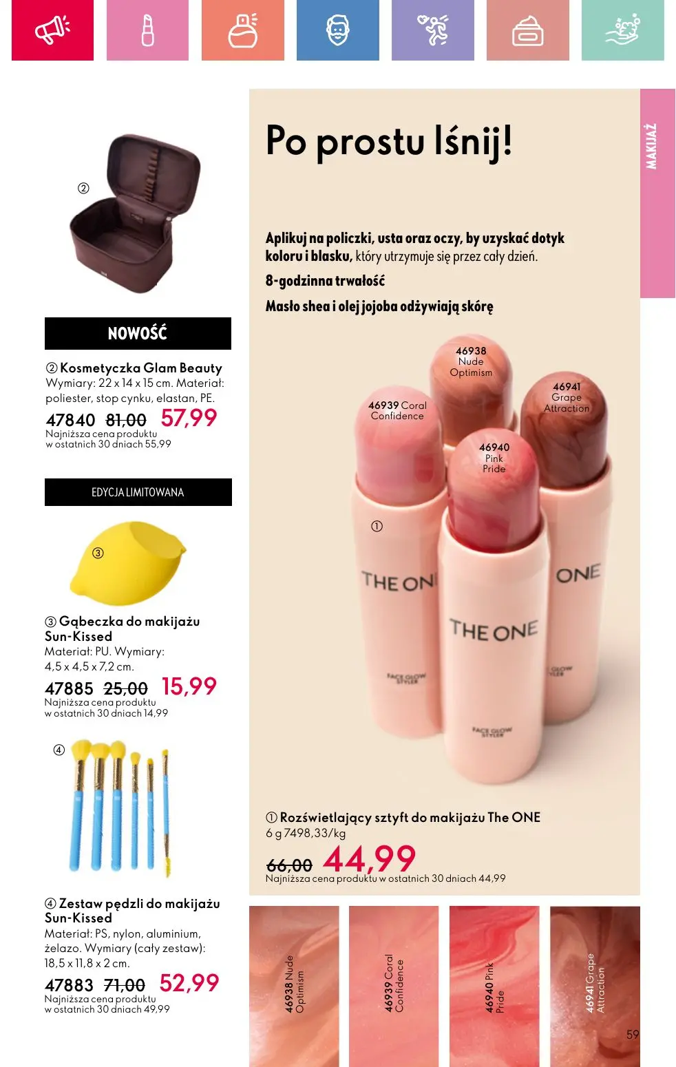 gazetka promocyjna ORIFLAME Uwolnij swoją wyobraźnię - Strona 59