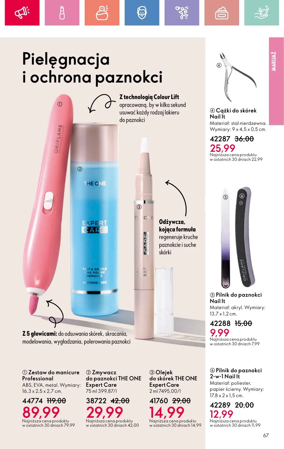 gazetka promocyjna ORIFLAME Uwolnij swoją wyobraźnię - Strona 67