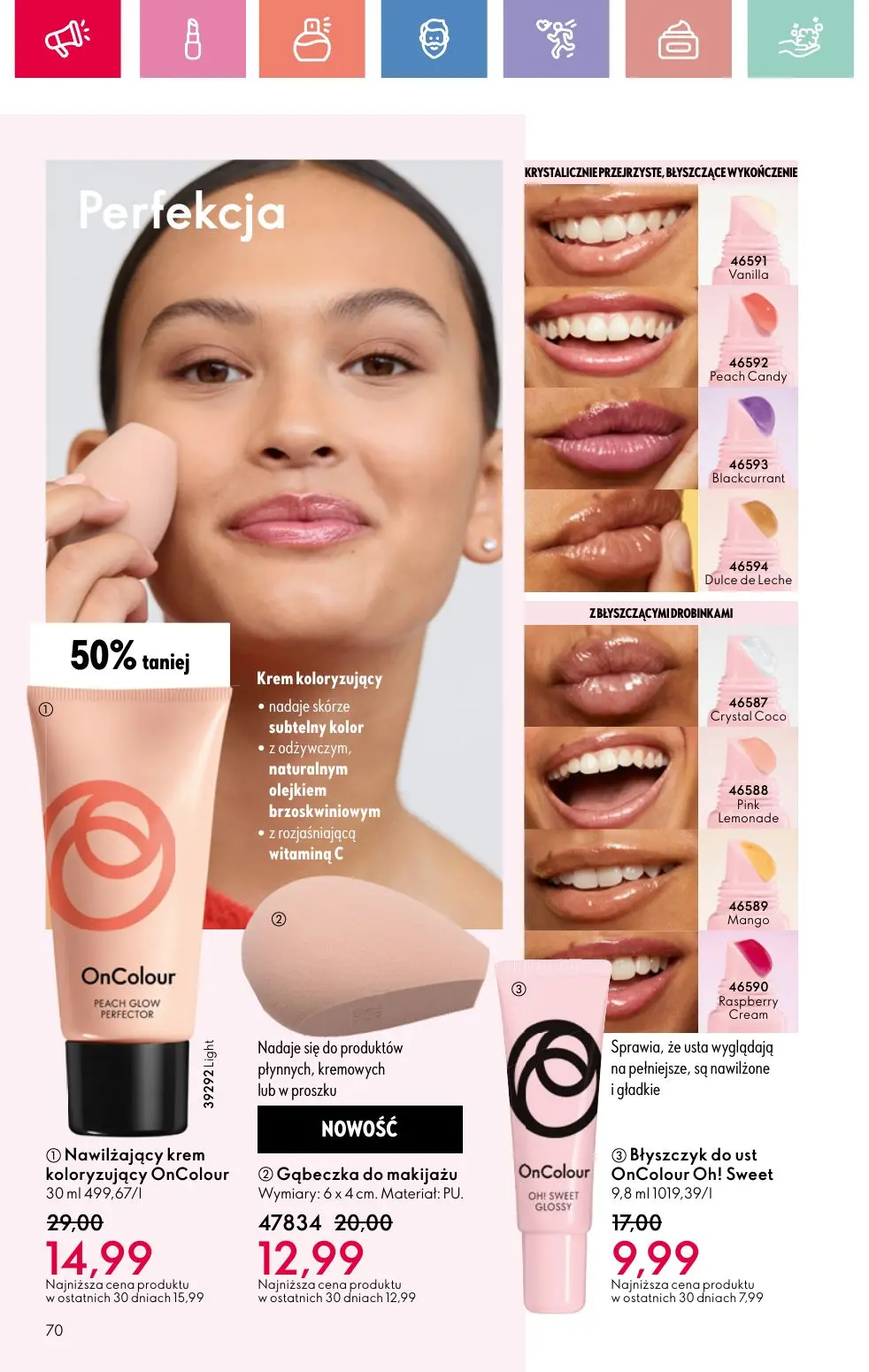 gazetka promocyjna ORIFLAME Uwolnij swoją wyobraźnię - Strona 70