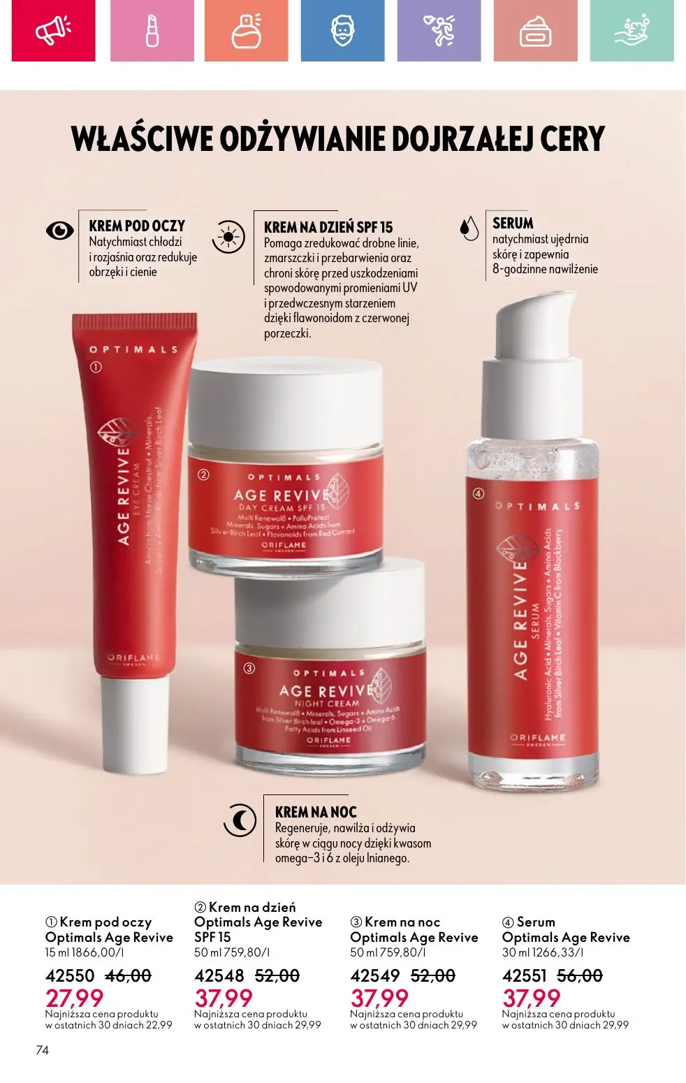 gazetka promocyjna ORIFLAME Uwolnij swoją wyobraźnię - Strona 74