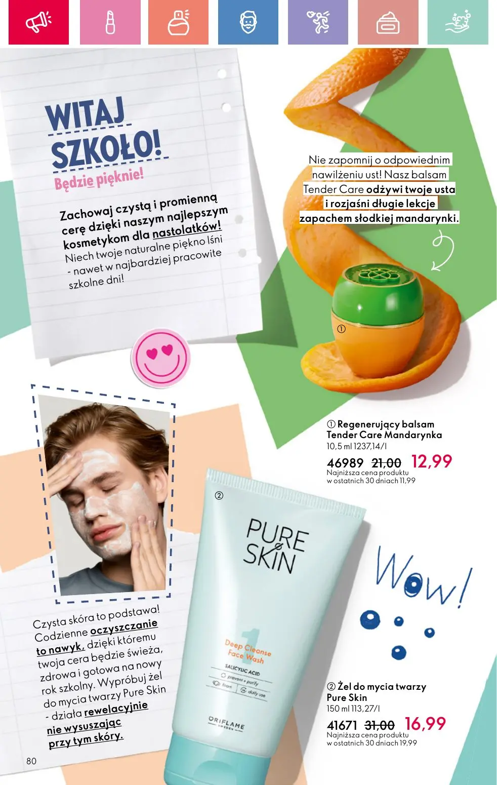 gazetka promocyjna ORIFLAME Uwolnij swoją wyobraźnię - Strona 80