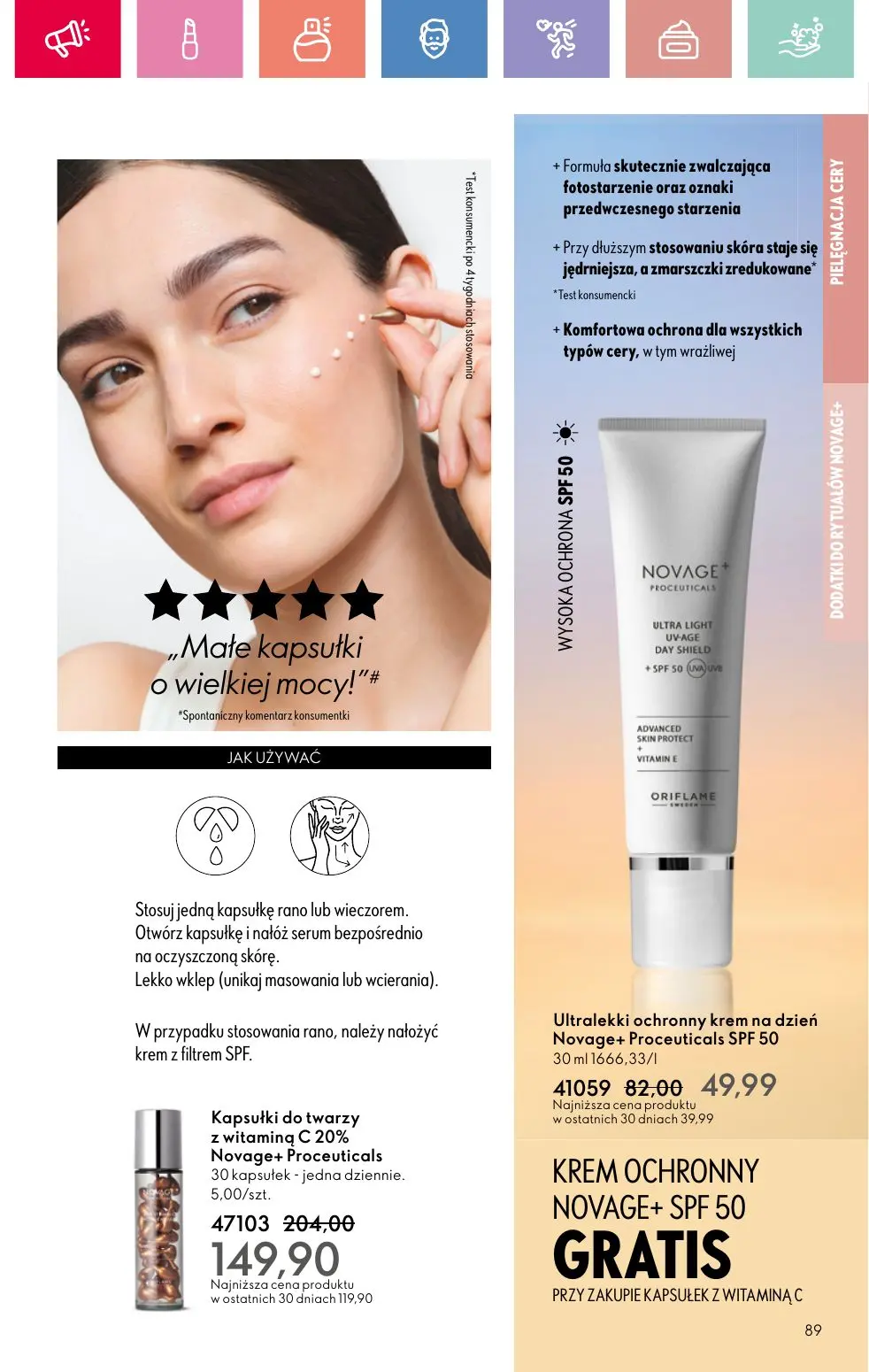 gazetka promocyjna ORIFLAME Uwolnij swoją wyobraźnię - Strona 89