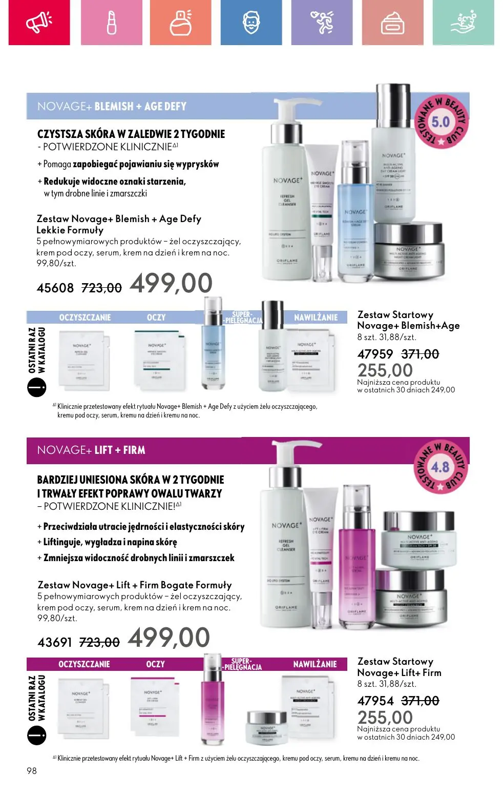 gazetka promocyjna ORIFLAME Uwolnij swoją wyobraźnię - Strona 98