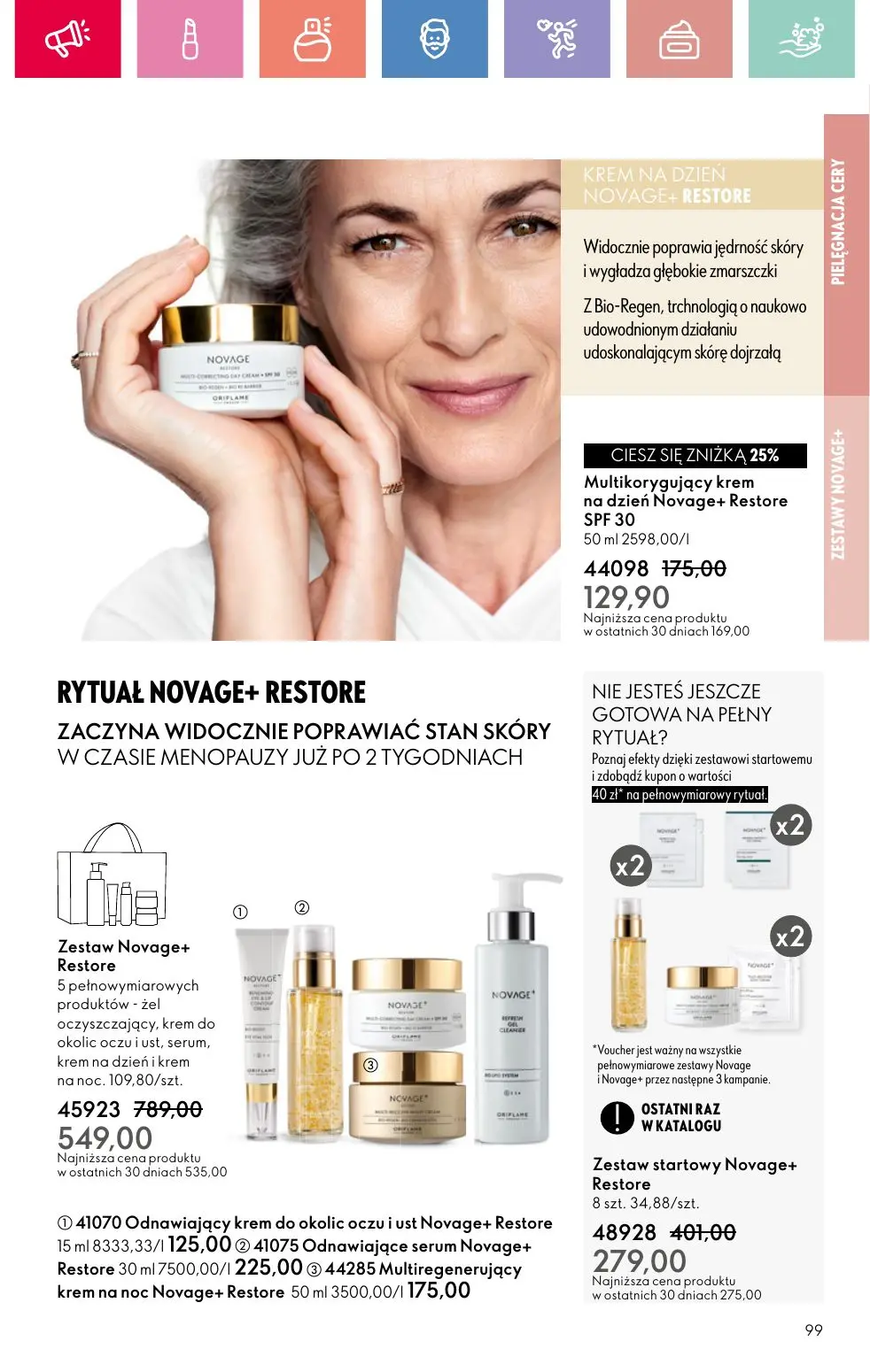 gazetka promocyjna ORIFLAME Uwolnij swoją wyobraźnię - Strona 99