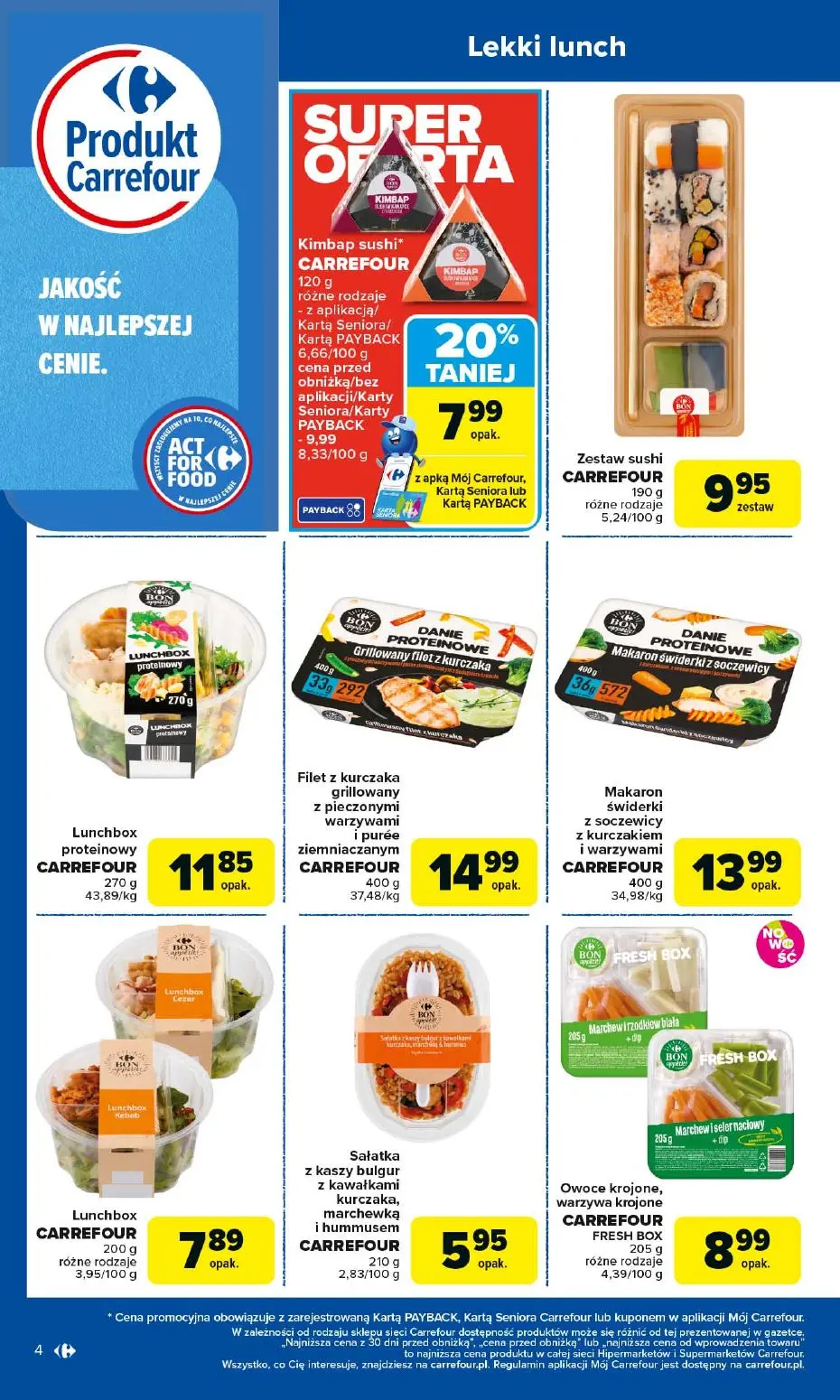 gazetka promocyjna Carrefour Wybierz jakość w najlepszej cenie - Strona 4